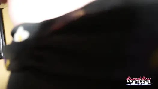 Petite Tattooed Blonde Pixie Audition Deepthroat Rim Swallow Heat!