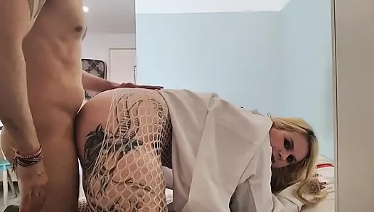 Dr. Tiffany Makes Patient Put Her Butt in