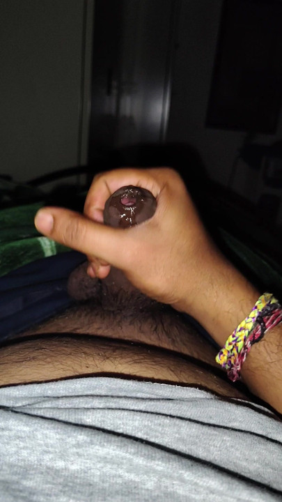 Masterbating son