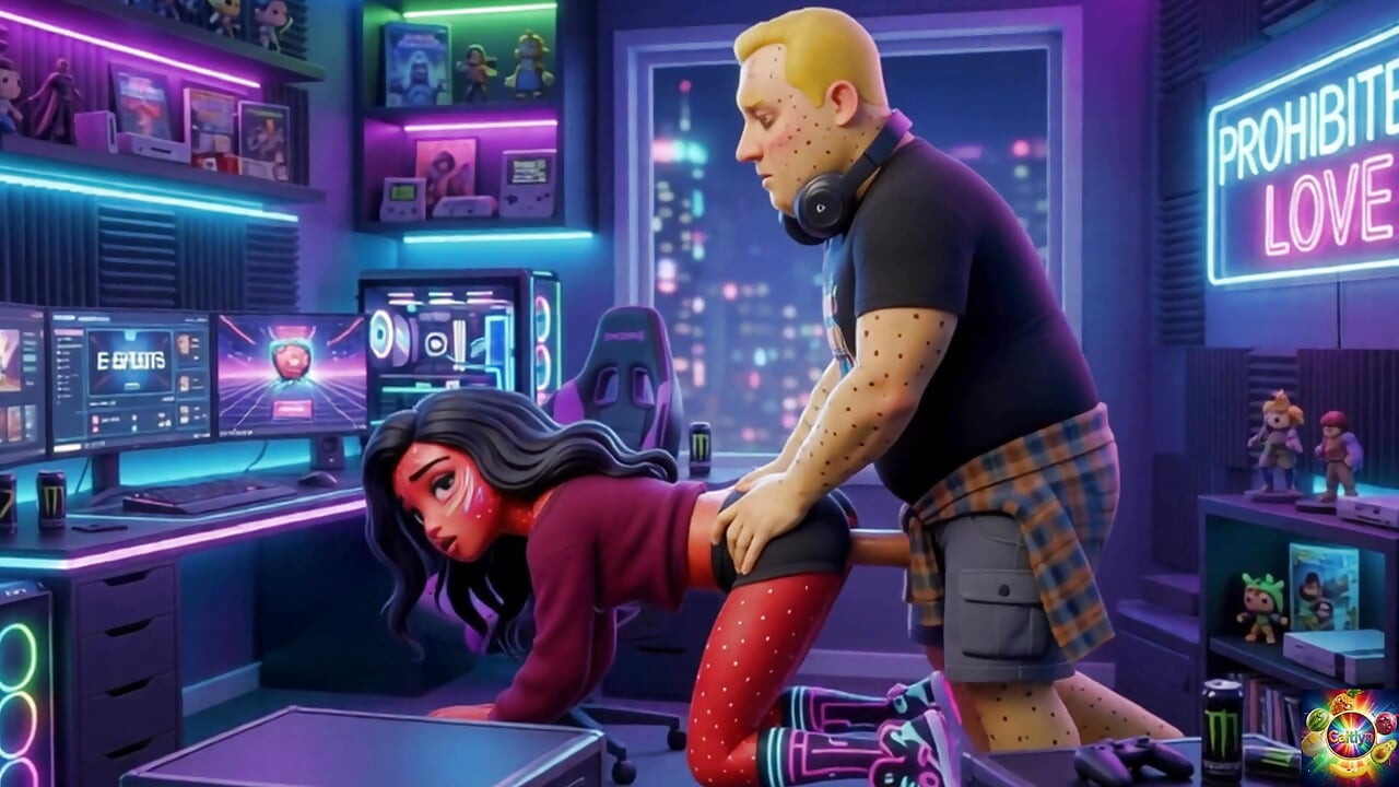 Romansa tengah malam bareng-bareng - ai hentai asmr