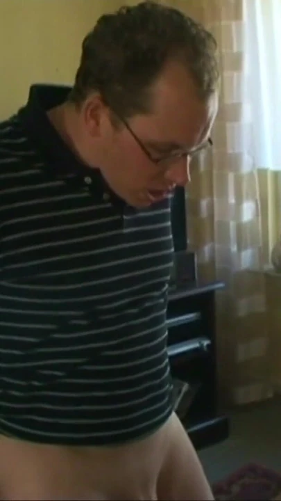Must-see moment from "German Mature Teaches Monster Cock Stepson and Friend to Fuck"