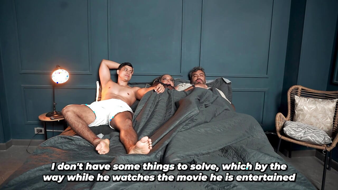 Cuckold husband! - Stepmother and stepson know how to fuck quietly