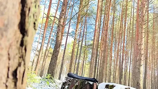 Tetangga mesum freeze time woods membekukan jogger imutnya