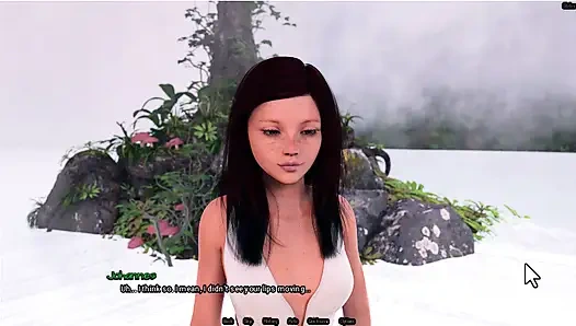 Radiant No 11, трахаю себя пальцами в лесу