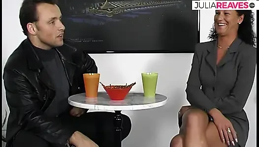 Hot girl sucks a huge cock to a massive mouth cumshot