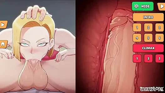 Android 18 Gears Deep - The Perfect Blowjob of Android 18