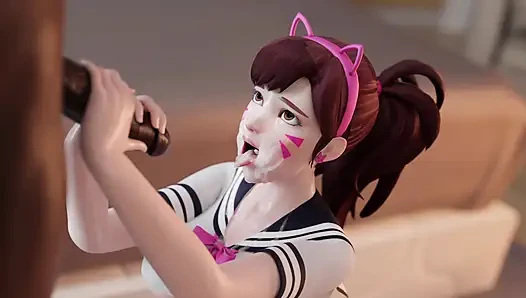 Overwatch XXX – Overwatchs Sexsüchtiger D.va – D.va Route