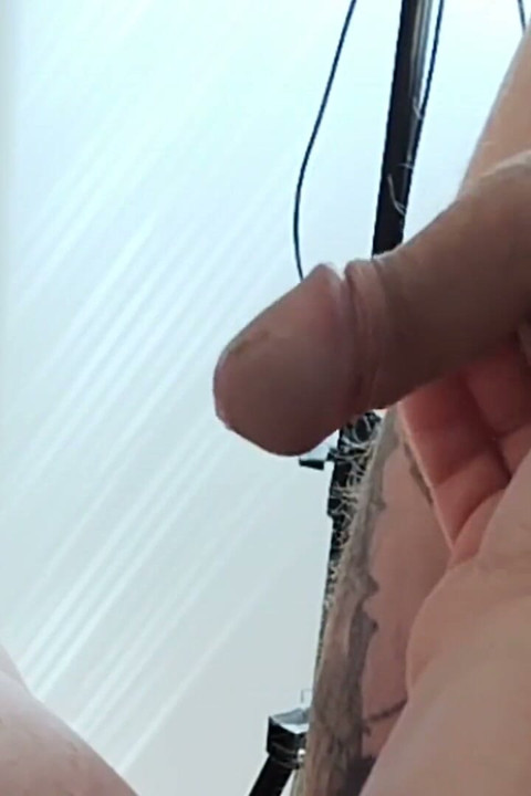 Cum on my stepmom's body and in her mouth after jerking off my penis