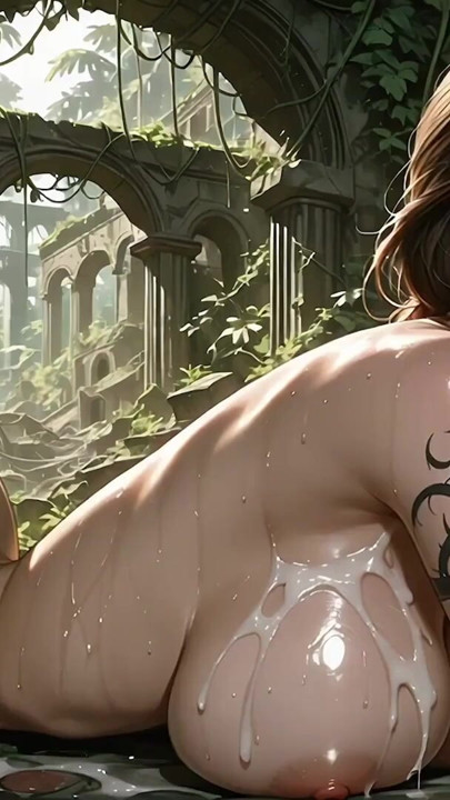 Tomb rider trapped a big cock boy, enjoy fucking with her. | Clip 2
