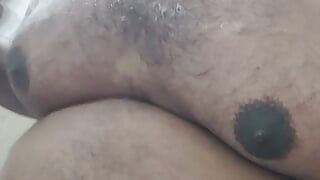 Mounish Plays with Boobs and Dick