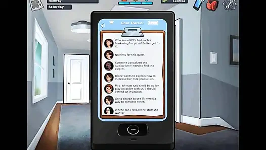 Летняя сага: играю в стрип-покер с милфой, эпизод 170