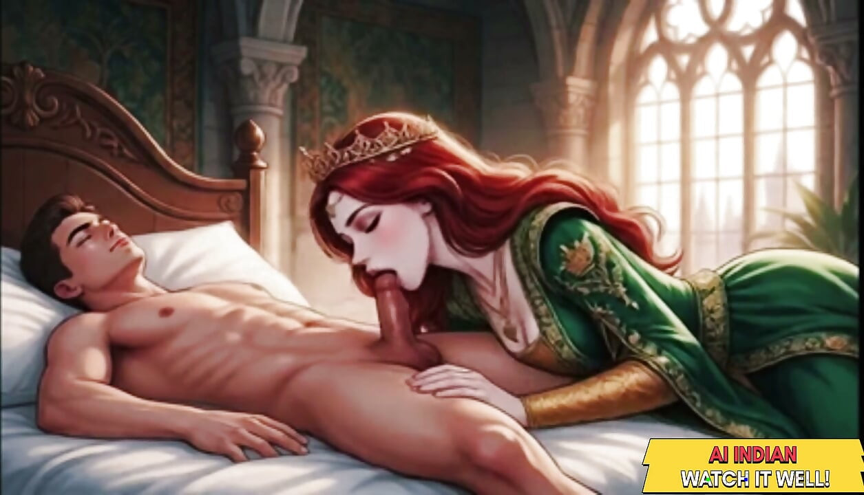 Indische Königin Sex mit ihrem Diener oder Gärtner