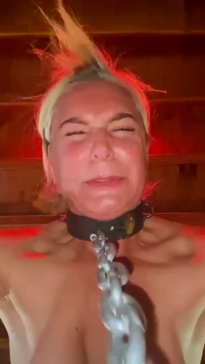 Emotional moment from "Flintstones Dilemma Part 1 - BDSM Fetish Kink at its hardcore"