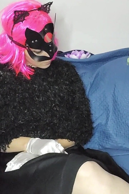 戴面具的奇迹：我的天然巨乳和独奏乐趣是你的