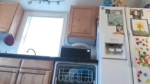 Dees Deep Clean. Dirty Housewife Dee Cleans and Picks up Around Your House with No Pants or Panties on.