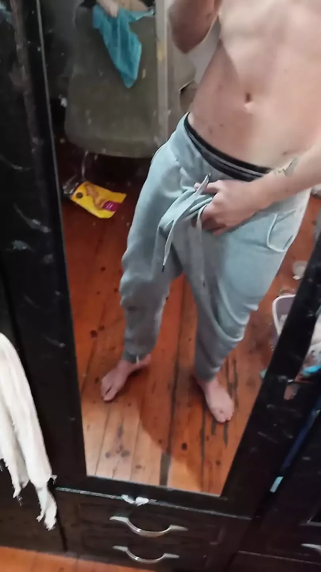 Sexy Young Boy Finally Home Alone