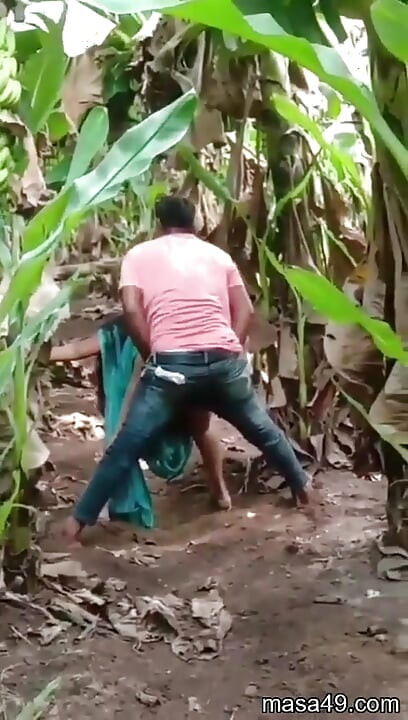 Aunty with Her Lover Catch by Husband