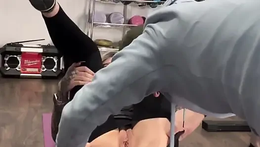 Celana yoga robek