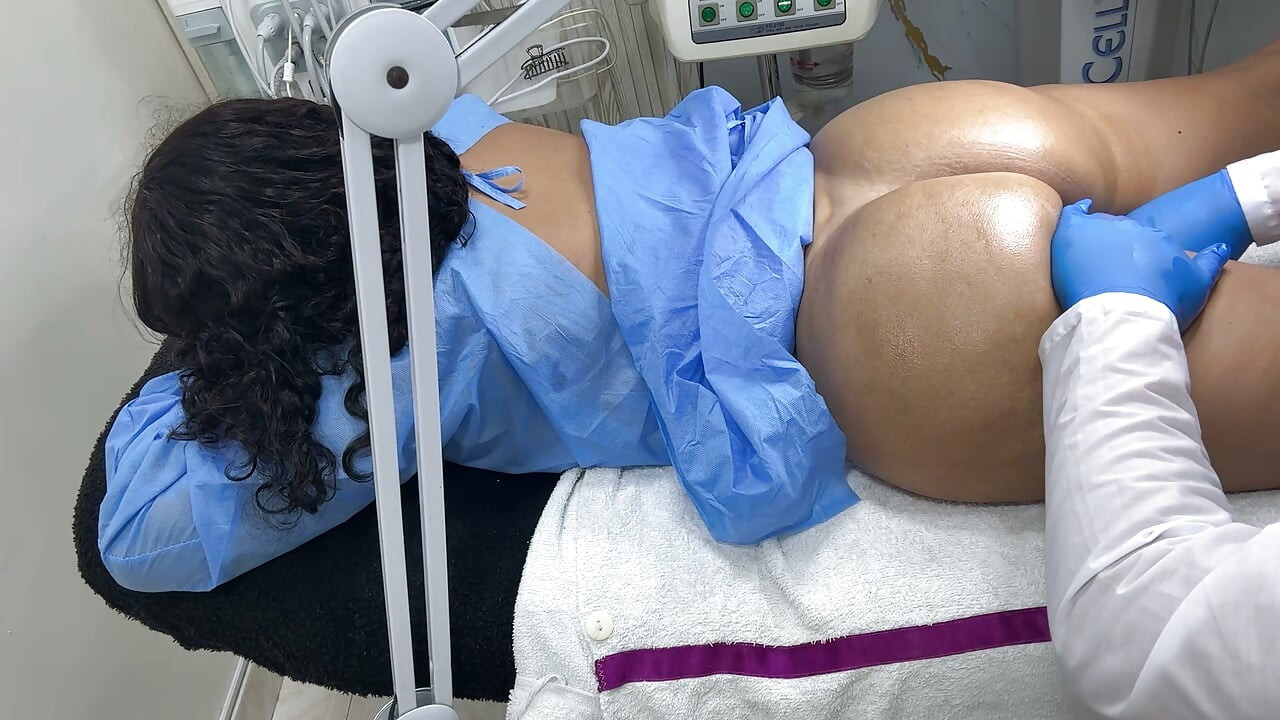 "Relax and spread your legs wide"... and the doctor ended up fucking me