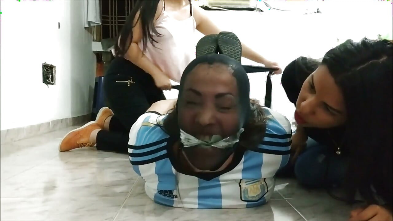 Owning Stepmom: Tag-teamed, Hogtied & Humiliated by Her Evil Brats!