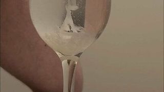 Cum in glass of water 8-7-21