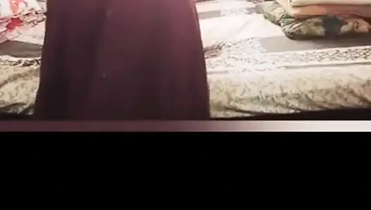 Tamil çift aşkla mutlu hareket