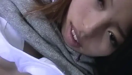 Japanese Cute Girl Got to Have Some Alone Time with Her Boyfriend