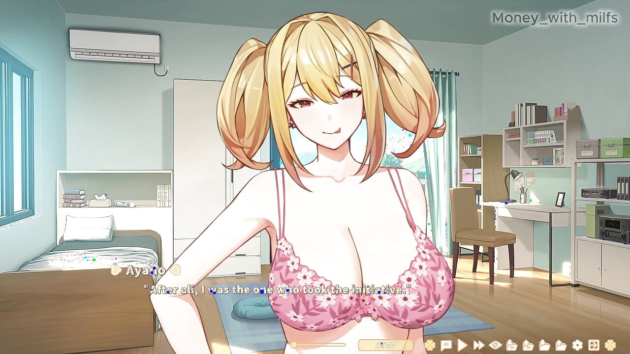 She Catches Me in My Room and Starts Riding Me with Her Huge Tits  Summer Clover