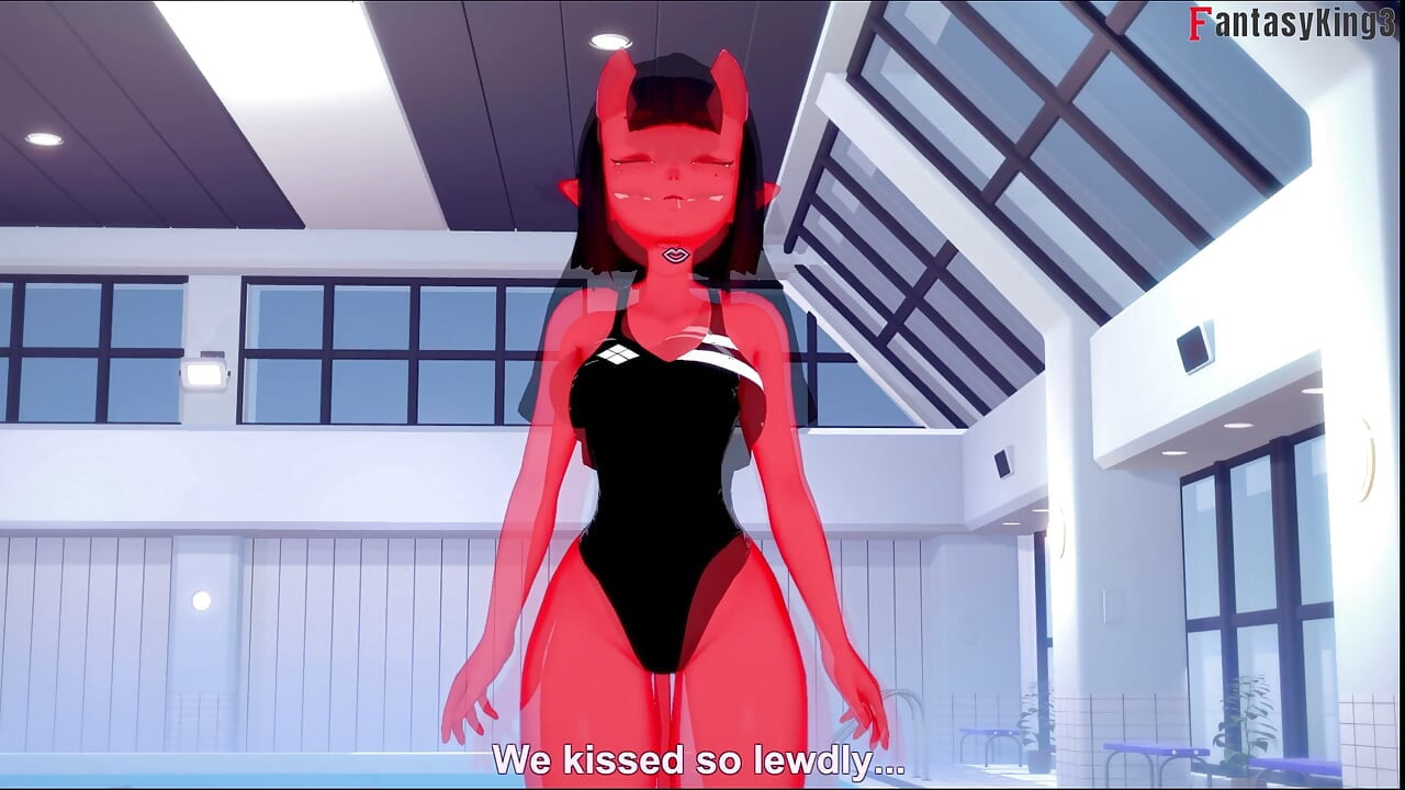 Meru el bikini succubus - sexo en primer plano