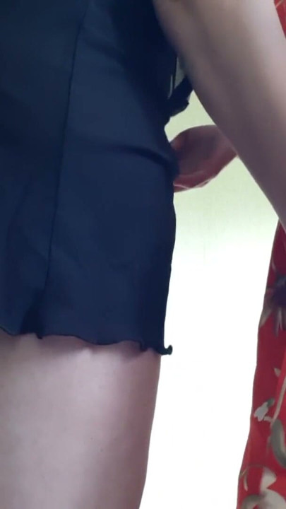I'm fingering my boyfriend's mom while he takes a shower | Clip 3