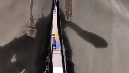 Meine hosen benetzen, wenn ich es nicht mehr halten kann und mache ein chaos