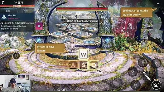 Throne of desire MMORP-gameplay teil 1