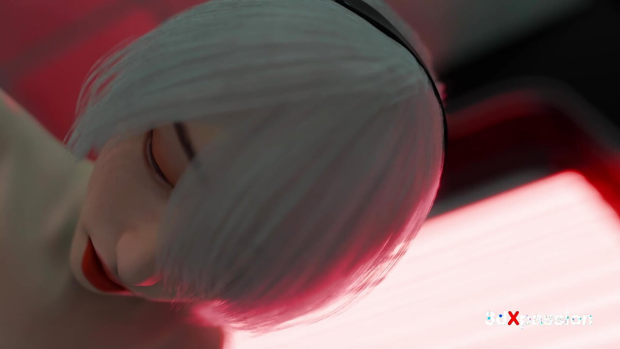 Neon Dreams 2077 - ホットなサイバーパンク風がセクシーな女の子とセックス - フェラチオ、カウガール、ドギースタイル&射精