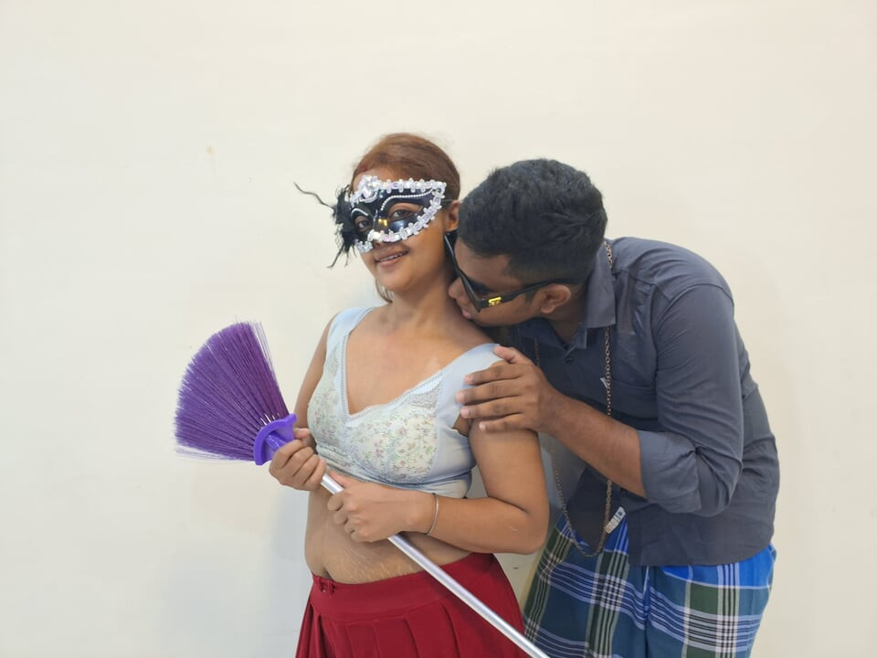 Masked Desi Maid Gives Handjob Then Rides Hard Indian Amateur