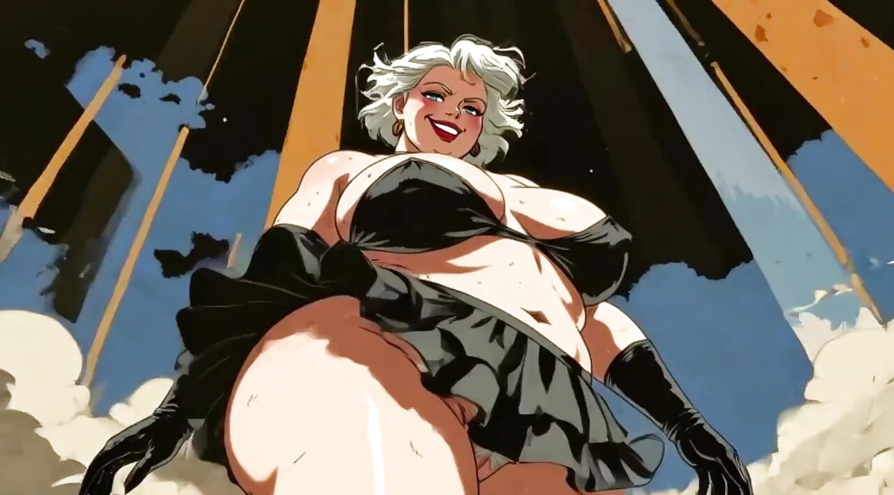 Ai cartoon bbw dançando mulheres clipes