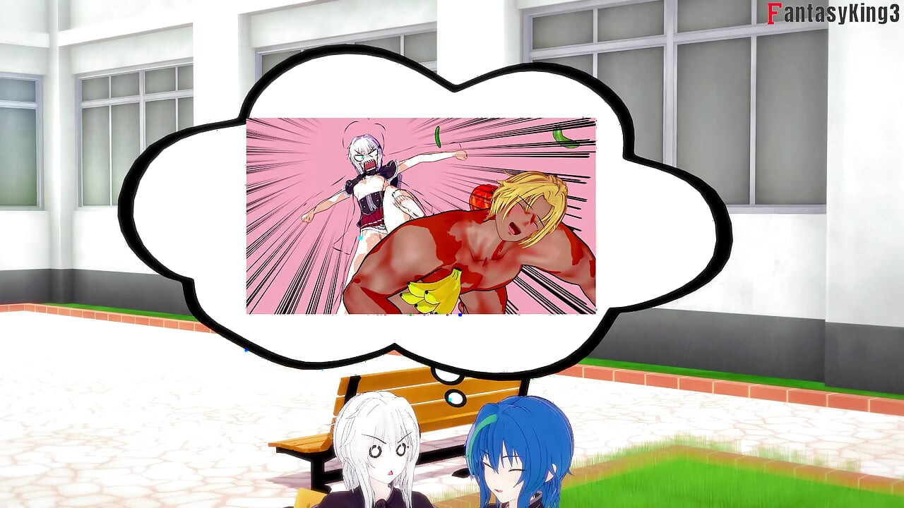 Koneko Blackmailed sex on the train - DXD NTR Madness Series