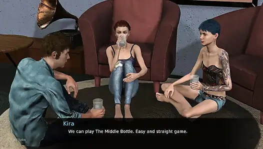 Düz şehvet projesi: adam ve iki kız, üçlü seks yapacaklar bölüm 9