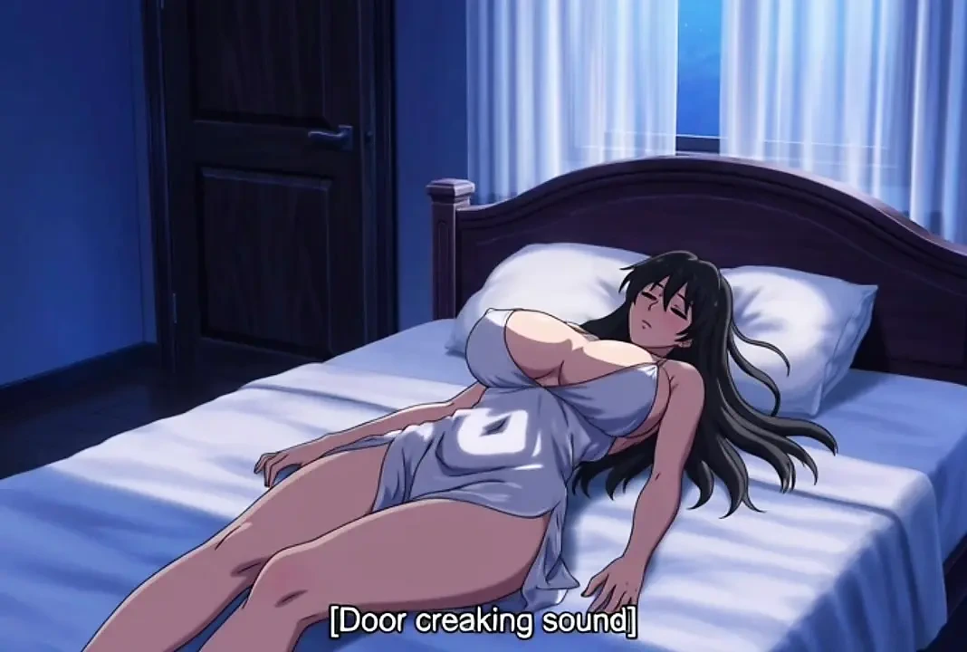 Step son share bed with stepmom and fuck her from behind