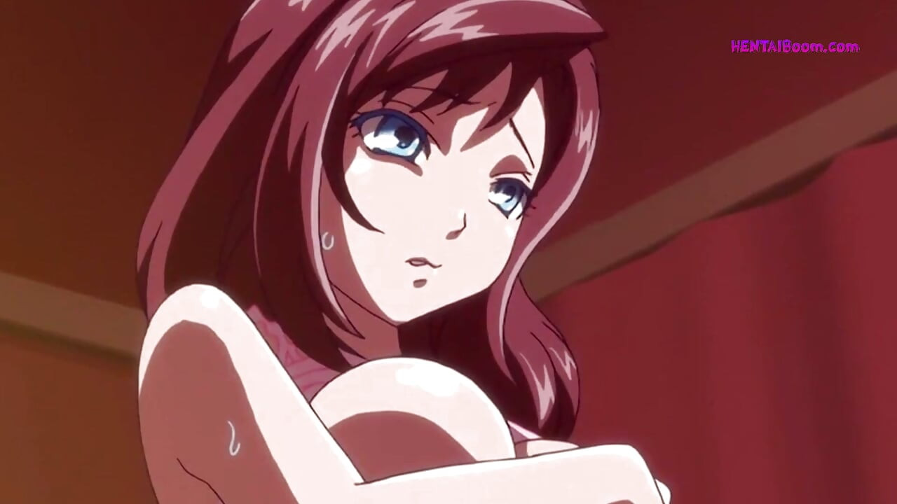 巨大なエロアニメおっぱいが激しいピストンで激しく揺れる
