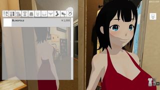 Roshutsu SFM Hentai game Ep.1 exhibitionist Japanese girl