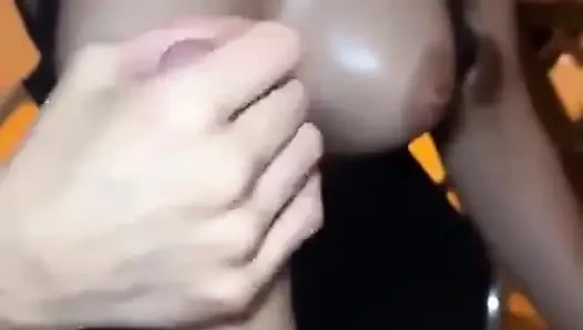 Masturbating My Husband with a Hot Handjob.
