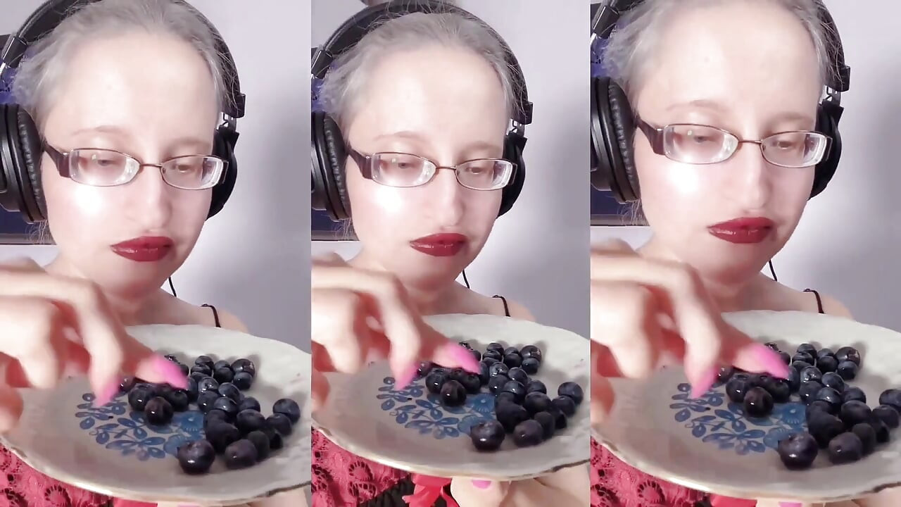 Asmr Blueberry Makan - Asmr, Cermin mata, Gergasi