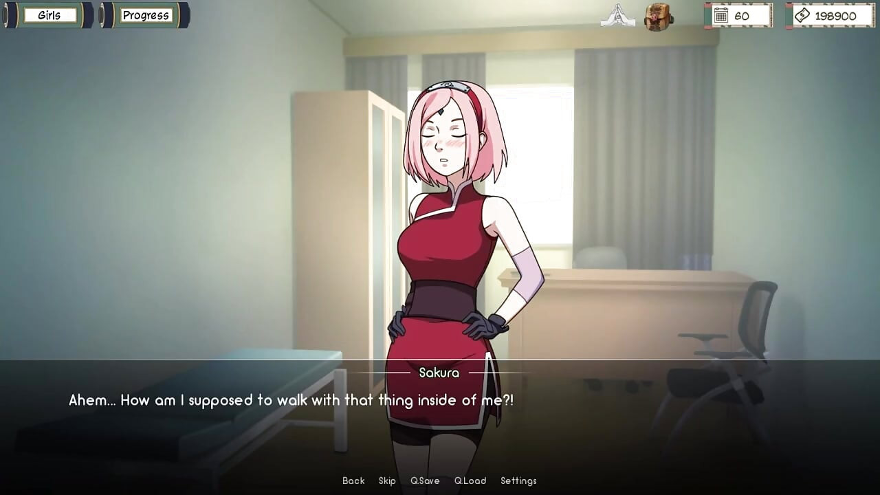 Kunoichi Trainer - Naruto Trainer v0.19.1 část 93 Sexy Sakura je mokrá kundička od Loveskysan69