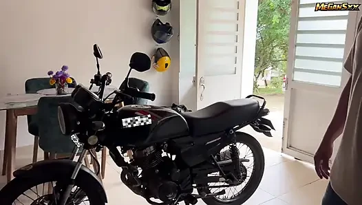 The motorcycle or the?, keep the motorcycle and give him my.