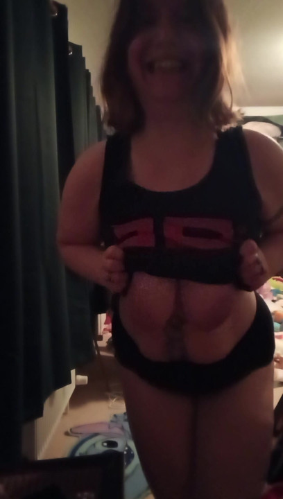 Just a little tittie flash