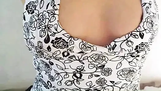 Married woman giving blowjob and taking cum from neighbor in construction