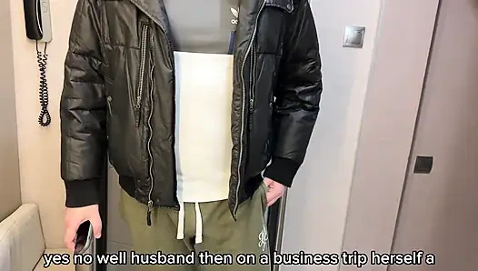 My Friend's Mom Brazenly Fucked Me on New Year's Eve - Russian Amateur with Conversation and English Subtitles