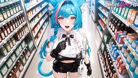 Catgirl terangsang tertangkap & disetubuhi di dp kejutan kantor - ai generated