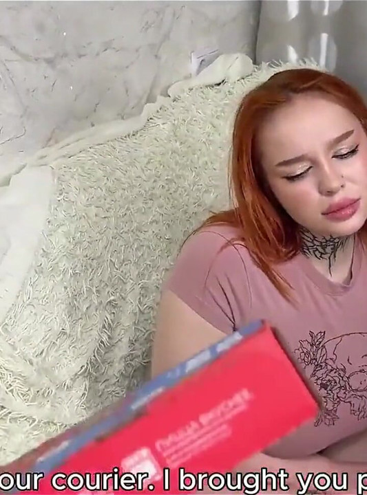 Licked the Pizza Delivery Guy's Ass and Jerked Him off
