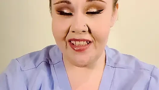 Naughty Nurse Checks your Naughty Prostate